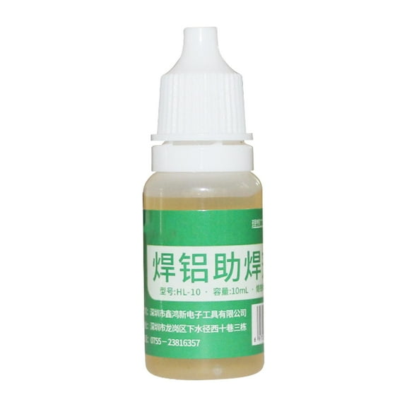 Aluminum Sheet Flux, 10ml Rinse Free Soldering Flux DIY, Convenient Solder Paste, Reliable Bonding Welding Supplies for Aluminum Welding, Stainless Steel, Copper