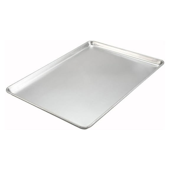 Aluminum Sheet Pan 18x26 - Full Size Commercial Baking Sheet - Grade Aluminum - Restaurant & Bakery Use - Cookie, Roasting, Dessert Pan