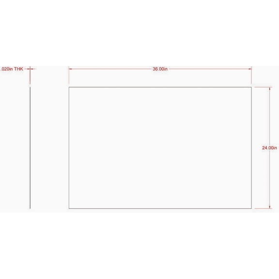 Aluminum Sheet Stock - Pack of 2 Residential Use, Standard Application