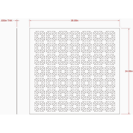 Aluminum Sheet Stock - Pack of 2 — Residential Use, Standard Application