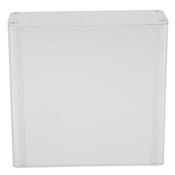 Aluminum Shell PCB Junction Box Electrical Accessory, Sand Silver Heat Dissipation Split Type Enclosure Case, 1.18 x 4.13 x 3.94 inches / 30 x 105 x 100 mm, Perfect for Circuit Boards & DIY Projects
