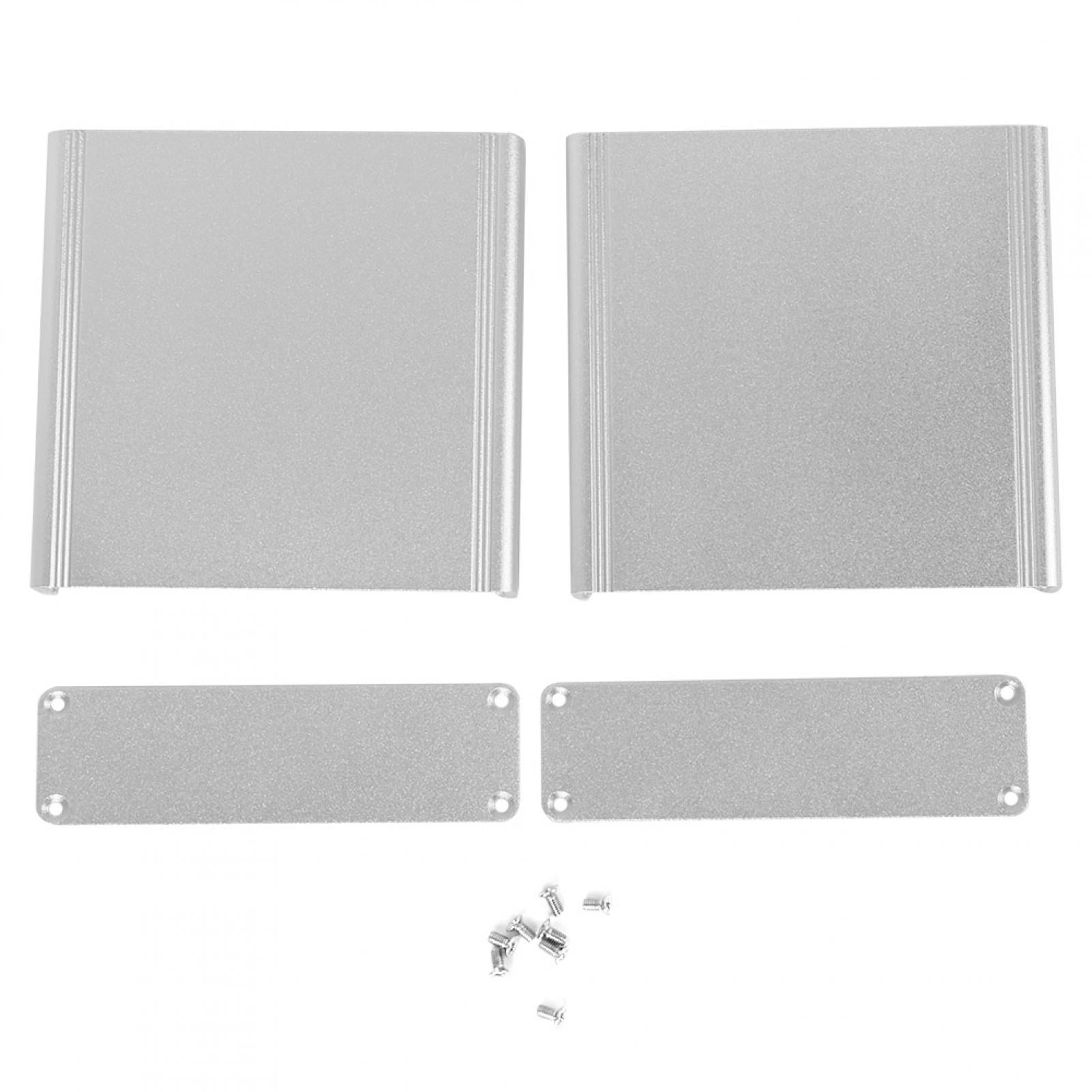 Aluminum Shell PCB Junction Box Electrical Accessory Sand Silver Heat Dissipation Split Type