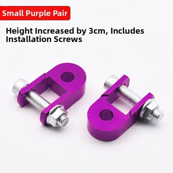 Aluminum Shock Absorber Riser for Electric Scooter Motorcycle 5Cm 3Cm,Simple Operation, One Step Use, Save Your Time