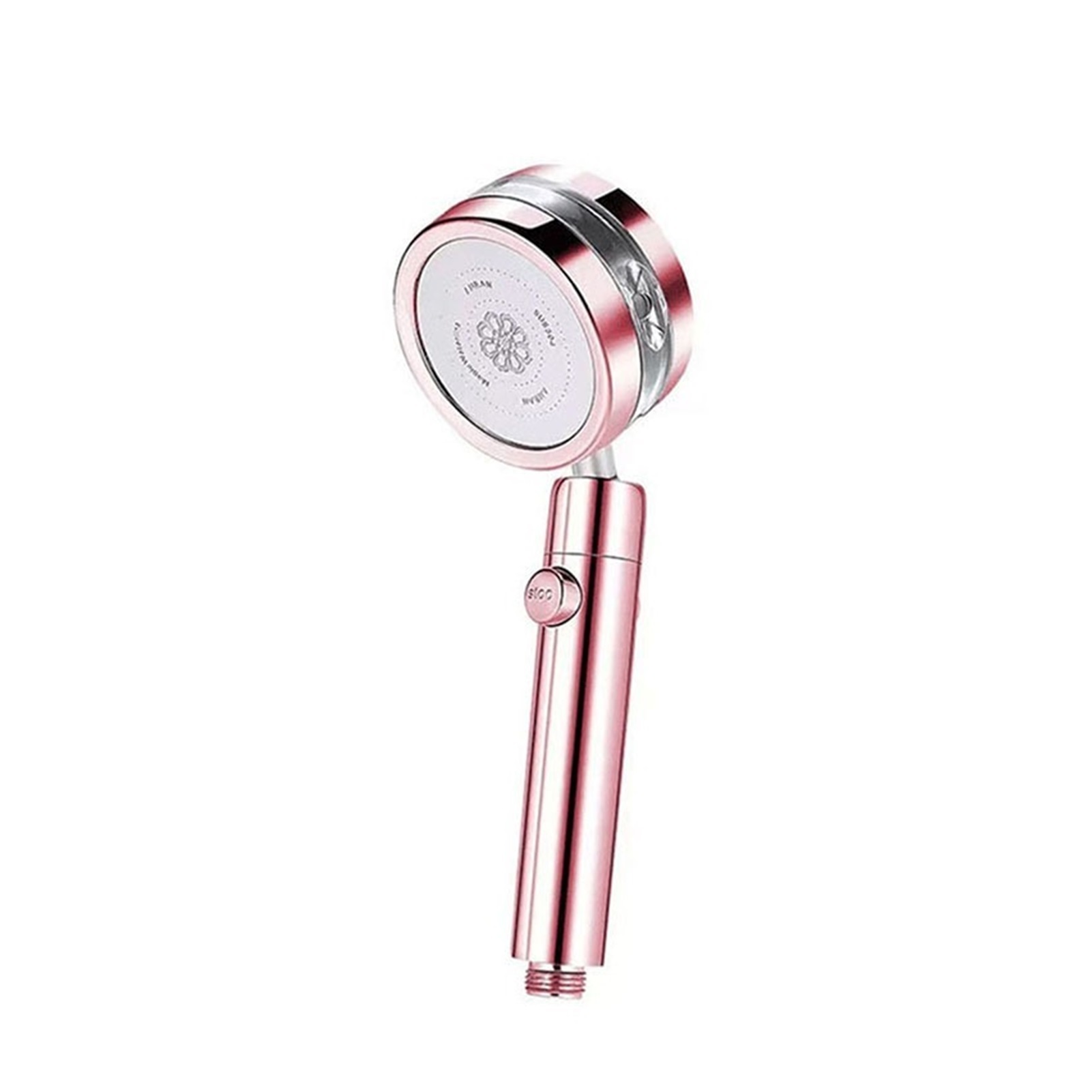 Aluminum Shower Head 360 Degree High Pressure Water Saving Spray