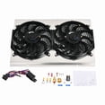 thumbnail image 1 of Aluminum Shroud 12" Fan+Thermostat for 82-02 Chevy S10 Blazer Corvette Radiator, 1 of 5