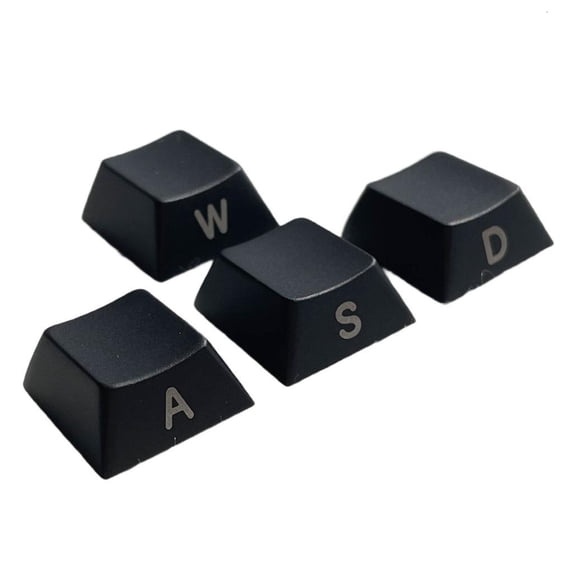 Aluminum Side Engraved Keycap Set For WASD/Directional Game Programmers And Designers Mechanical Keyboards keycaps