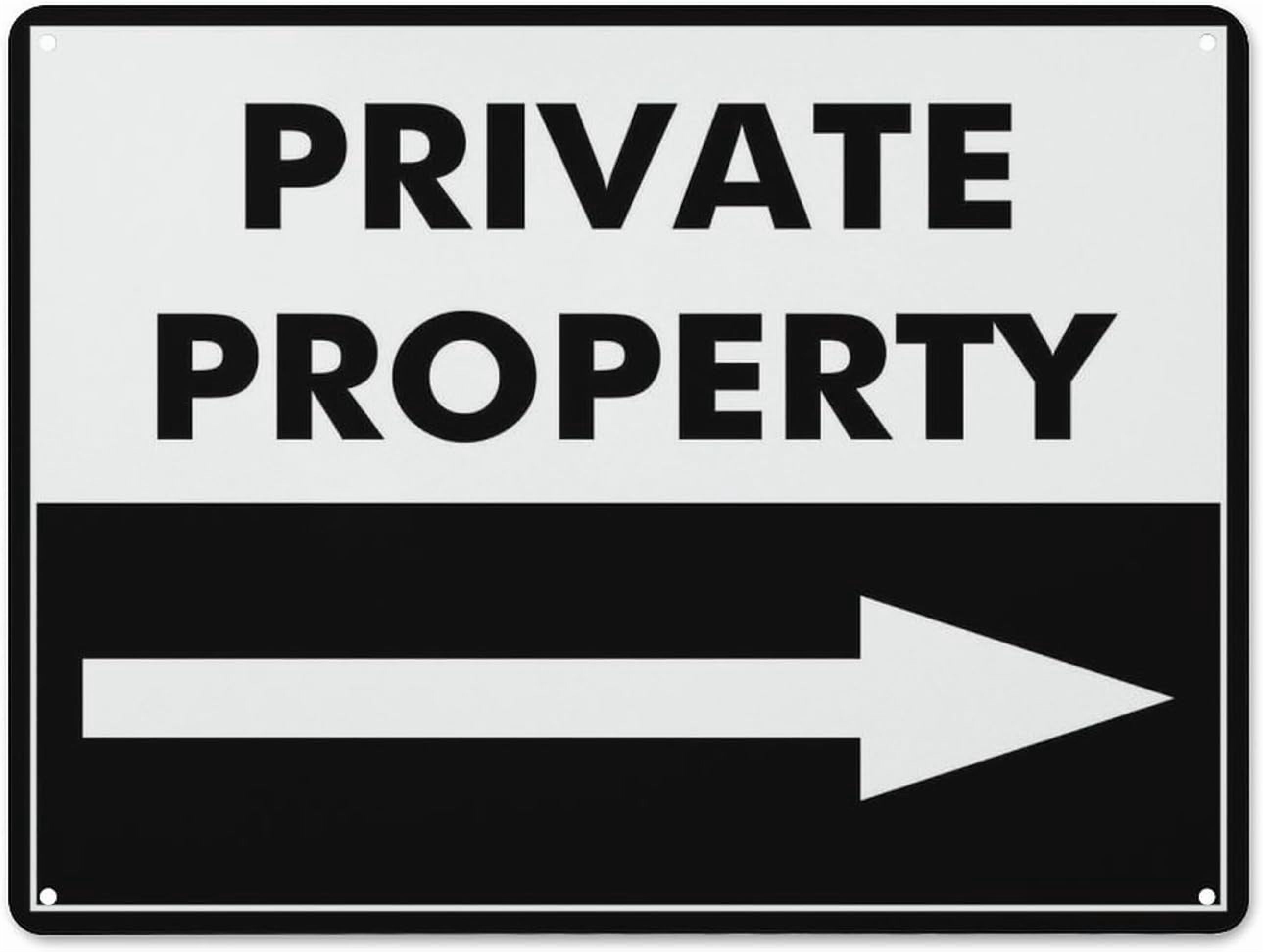 Aluminum Sign Vintage Aluminum Poster Private Jetty No Trespassing No ...