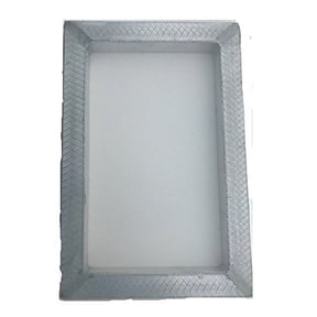 Aluminum Silk Screen Frame (8X12 OD) with Saati 110 mesh for screen printing