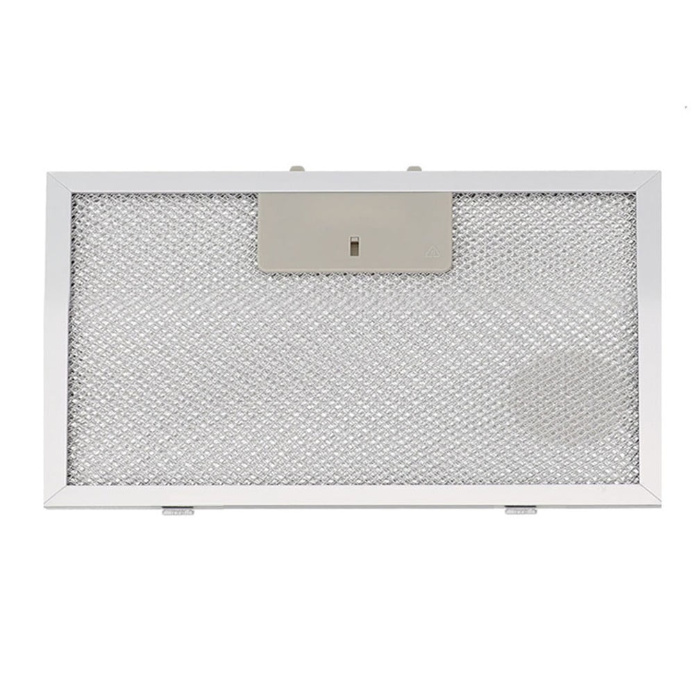 Aluminum Silver Cooker Hood Filters Metal Mesh Extractor Vent Filter 215X390X9mm