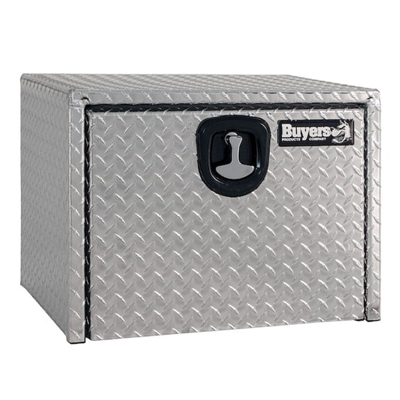 Aluminum Single-Door Underbody Toolbox - 18"H x 18"D x 24"L