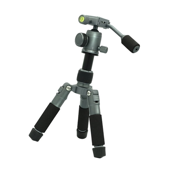 Aluminum Small Tripod 20Inch with Adjustable 360 Degree 28MM Connection Head for DSLR Cameras and Mobile Photography