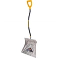 thumbnail image 1 of Aluminum Snow Shovel Pusher Design 20 in. Blade Non-Stick Coating Wooden Handle - Metal, 1 of 1