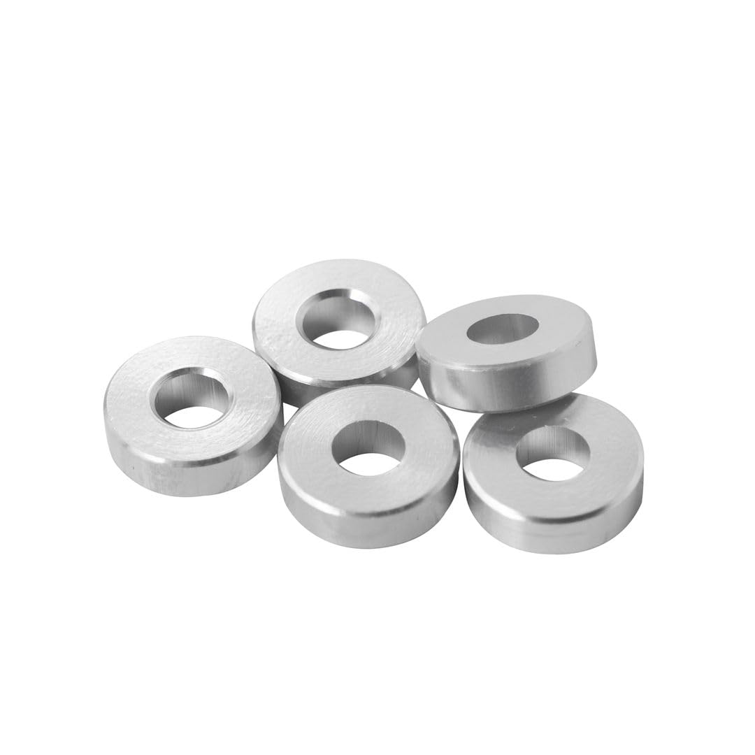 PATIKIL 0.79" OD X 1/4" ID X 0.24" Grosor Trípode Montaje Adaptador Goma Almohadilla, 3 Paquetes Goma Arandelas Para Accesorios Acción Cámara Trípode, Azul