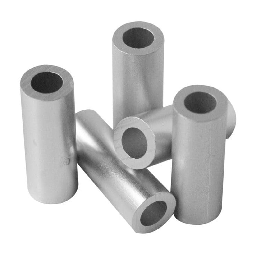 Aluminum Spacer 7/16" OD x 1/4" ID x Choose Your Length, Round Spacer