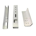 thumbnail image 1 of Aluminum Square Tubing 4Pcs 50mm x 50mm x 870mm Long Wall Thickness 1mm, 4 Pack Aluminum Structural Square Tube 2 x 2 x 0.04 x 34.25" inch, 1 of 2