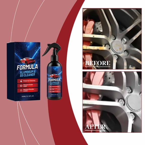 Aluminum And Stainless Steel Cleaner, Metal Polishing Solution For Rust Oxidation Oil Stains And Fingerprints, Gentle Surface Care Formula Restores Shine On Kitchen Appliances Cookware And Fixtures