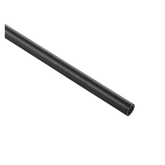 Aluminum Stair Balusters 51 Pack, 26 Inch Metal Spindles, 3/4" Round Railing Posts for Stairs, Porch, Deck, Patio Fence - Black