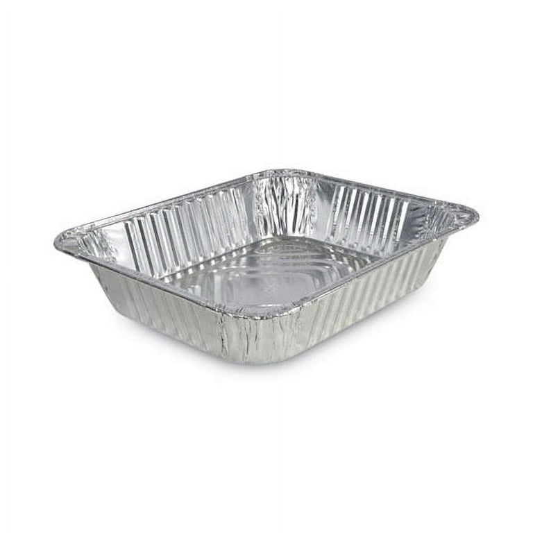 Aluminum Steam Table Pans, Half-Size Deep128 oz., 2.56 Aluminum Steam Table Pans, Half-Size Deep128 oz., 2.56