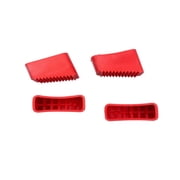 2-Pack Ladder Rubber End Caps – Non-Slip Feet Covers, Easy Installation, Fit Most Step Ladders