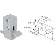 Aluminum, Step-on Sliding Patio Door Lock