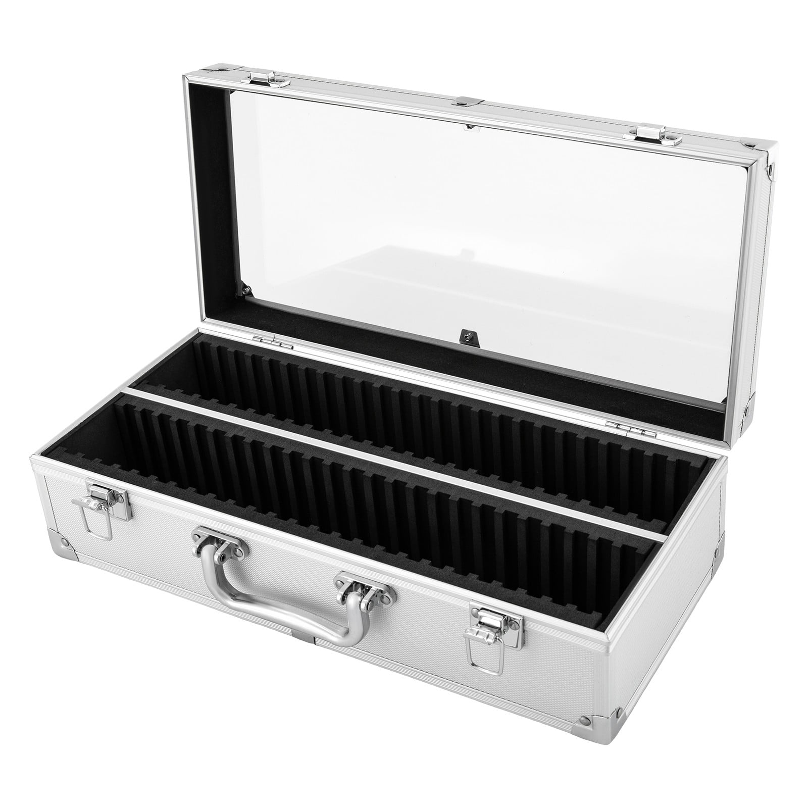 Aluminum Storage & Display Box Case Holds 50 PCGS NGC ANACS Coin Holders Slabs