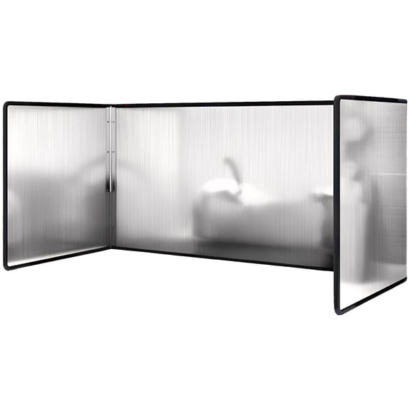 Aluminum Stove Splatter Guard, 3 Sided Foldable Splash Screen, 11.8 x 31.5 x 15.7 in / 30 x 80 x 40 cm Kitchen Cooktop Oil Barrier, Silver
