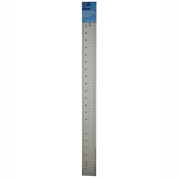 Aluminum Straight Edge Ruler by Artist's Loft