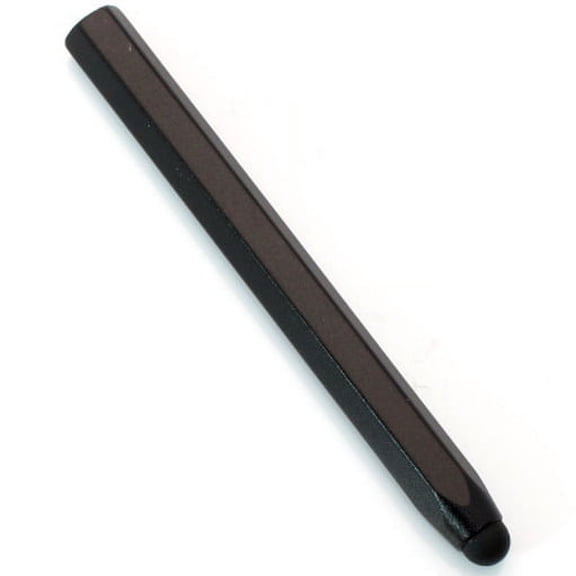 Aluminum Stylus Die-Cast Capacitive LCD Touch Screen Pen Black O3Y Compatible With NABI 2, DreamTab HD8, XD 10.1", Jr 5 - Nokia 8, 3.1 Plus - OnePlus 5, 5T, 6, 6T - Razer Phone 2