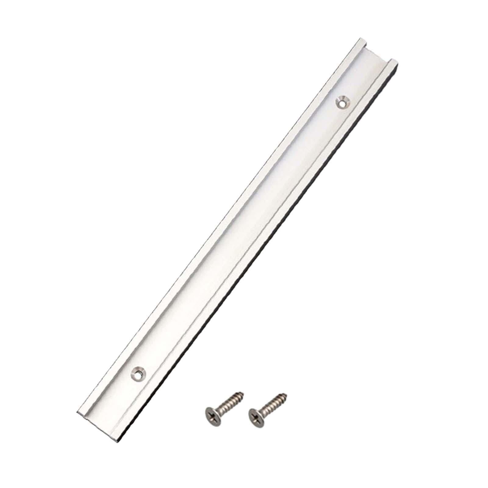 Aluminum T Track with Predrilled Mounting Holes and Screws Durable
