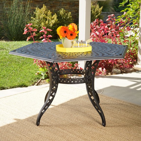 Aluminum Table, Classic Design / Enhance Patio with Elegant Dining