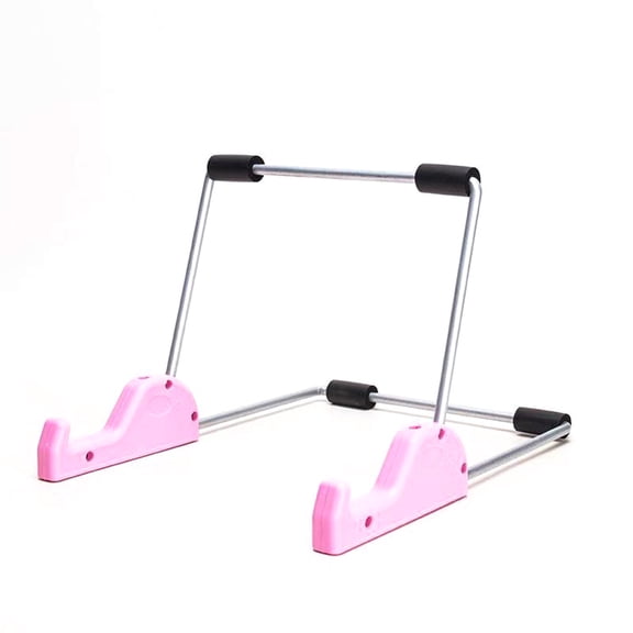 Aluminum Tablet Holder Angles Adjustable Tablet Stand Slip Resistant Base Foldable for Kitchen Travel Use