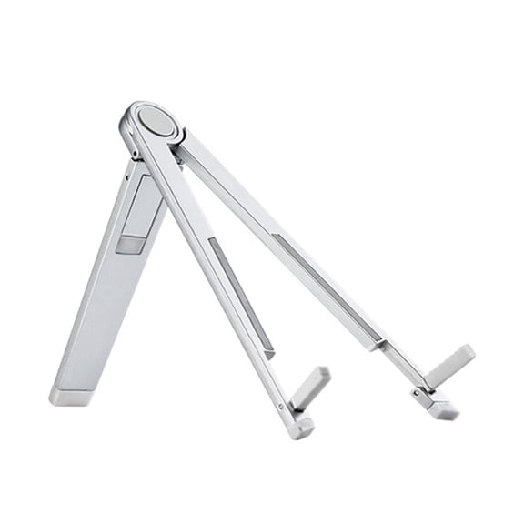 Aluminum Tablet Stand for Desk Ergonomic Foldable Tripod Stand Height Adjustable for Collaborative Work Easy Storage