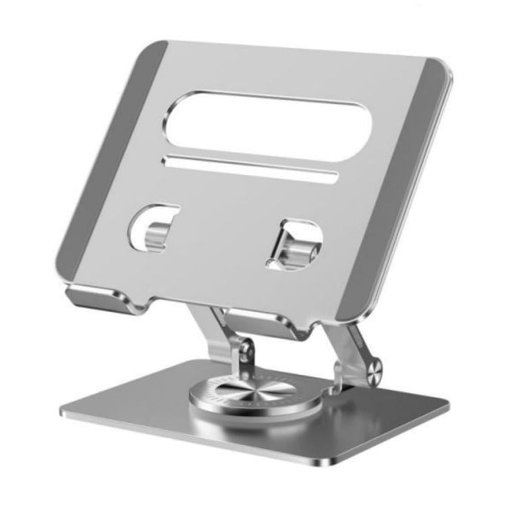 Alignment Rack Tablet Aluminum Tablet Stand with 360 Rotating Axises and Adjustable ...