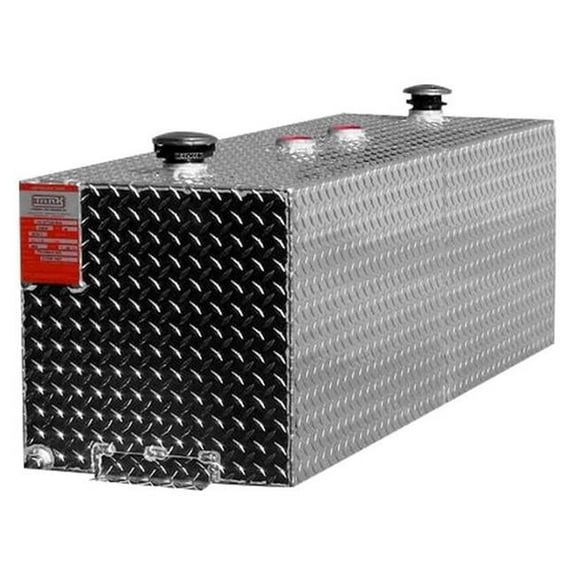 Aluminum Tank Industries 72 gal Rectangle Split Refueling Tranfer Tank