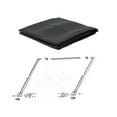 thumbnail image 1 of Aluminum Tarp Arm Kit with 6'x8' Mesh Tarp Cover with 5 Inch 18Oz Double Pocket for 4-Spring Electric Dump Truck Flip Tarp System Up To 24' Bed, 1 of 9