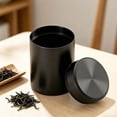 thumbnail image 1 of Aluminum Tea Canister Portable Storage Tin Travel Small Container Loose Leaf, 1 of 4