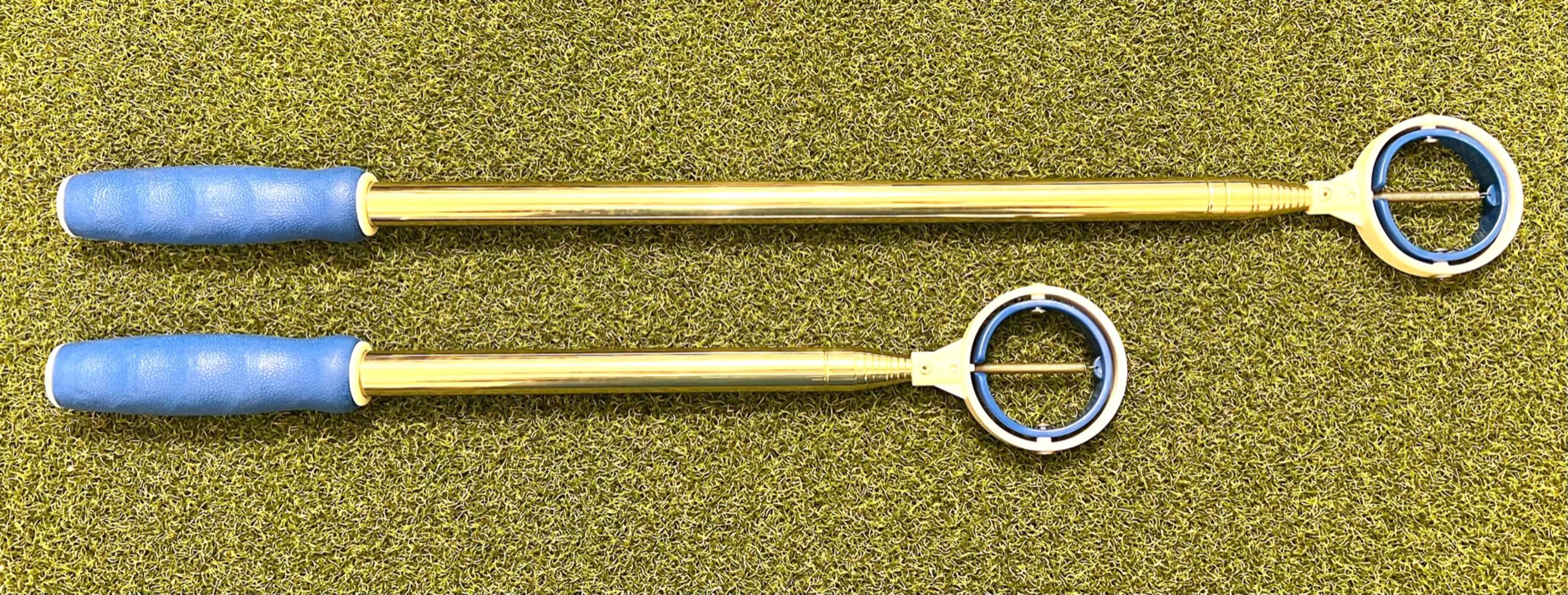 Aluminum Telescoping Compact Golf Ball Retriever (15ft or 9ft