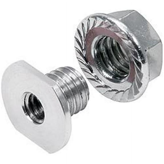 Aluminum Threaded Nut Insert, Pack of 2