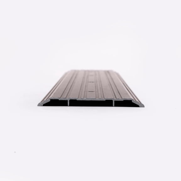 Aluminum Thresholds Extra Width 5"-6"-7"-8" Inch - Residential/Commercial use. Saddle/Handicap Easy Installing and Accessible/Fireproof Rated high-Quality (5"x36")