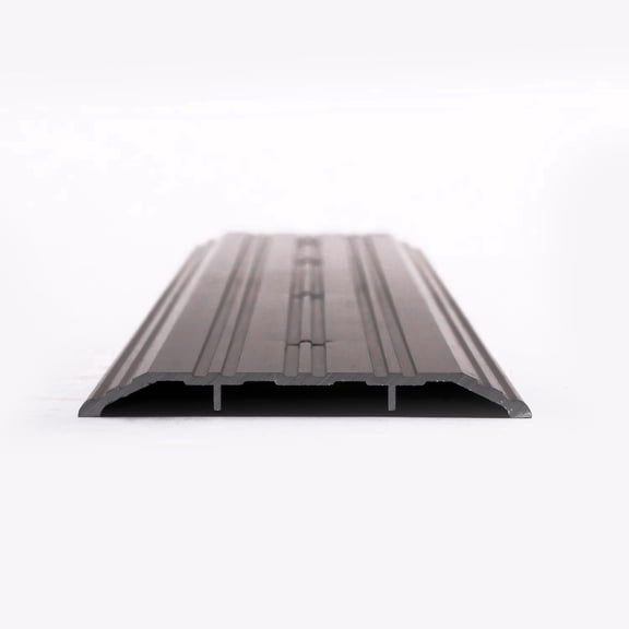 Aluminum Thresholds Extra Width 5"-6"-7"-8" Inch - Residential/Commercial use. Saddle/Handicap Easy Installing and Accessible/Fireproof Rated high-Quality (6"x48")