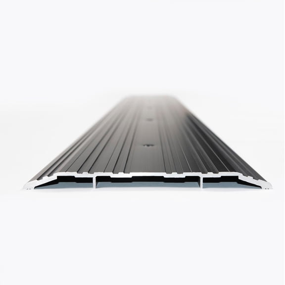 Aluminum Thresholds Extra Width 5"-6"-7"-8" Inch - Residential/Commercial use. Saddle/Handicap Easy Installing and Accessible/Fireproof Rated high-Quality (7"x72")