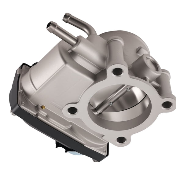 Aluminum Throttle Body MN135985 TB1250 S20213 for Mitsubishi Lancer Galant Outlander Eclipse 2.4L L4 Engine, 60mm Bore, 6-Pin Terminal, Precision Air Intake Control System