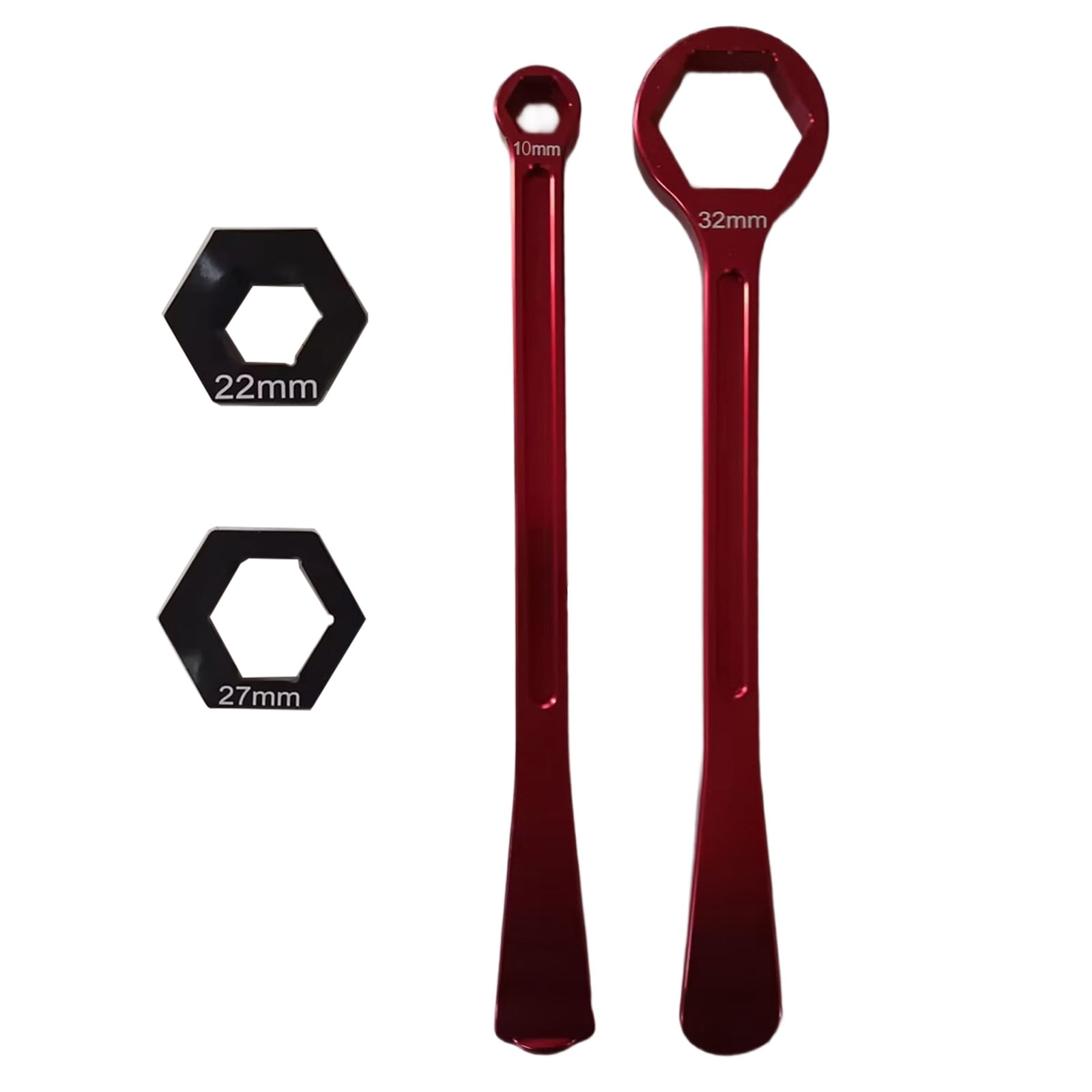 Aluminum Tire Lever Wrench Tool Set Motorcycle Tire Change Set 13/22/27/32mm Motorbike Tyre Installation Tool
