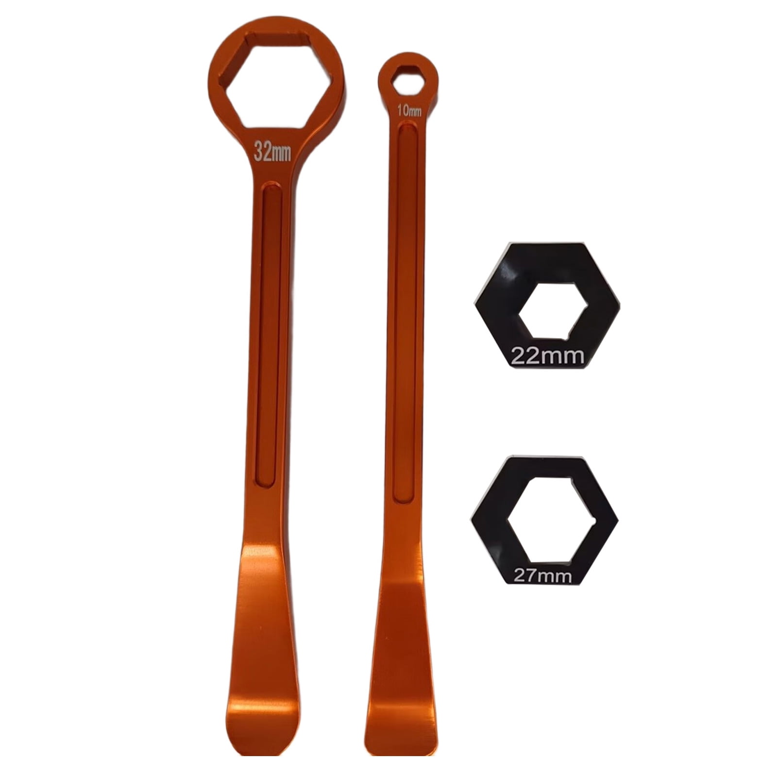 Aluminum Tire Lever Wrench Tool Set Motorcycle Tire Change Set 13/22/27/32mm Motorbike Tyre Installation Tool