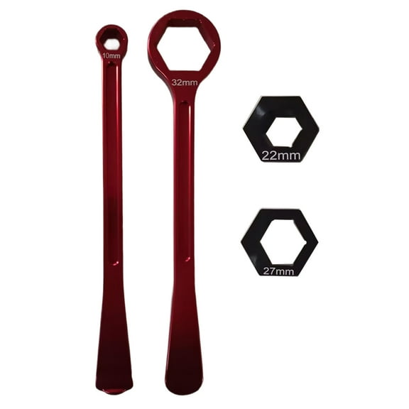 Aluminum Tire Lever Wrench Tool Set Motorcycle Tire Change Set Motorbike Tyre Repair Tool Tire Removal Installation Tool