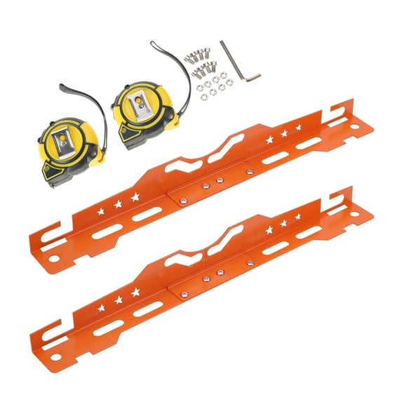 Aluminum Toe Alignment Plates Wheel Alignment Tool Calibration Tool for Various Vehicles & Access Storage