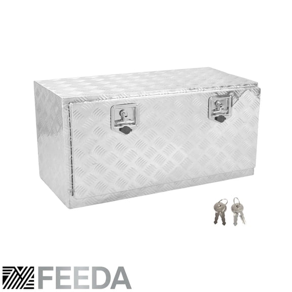 Aluminum Tool Box Truck Storage Trailer Tractor Under Bed Trailer 36"