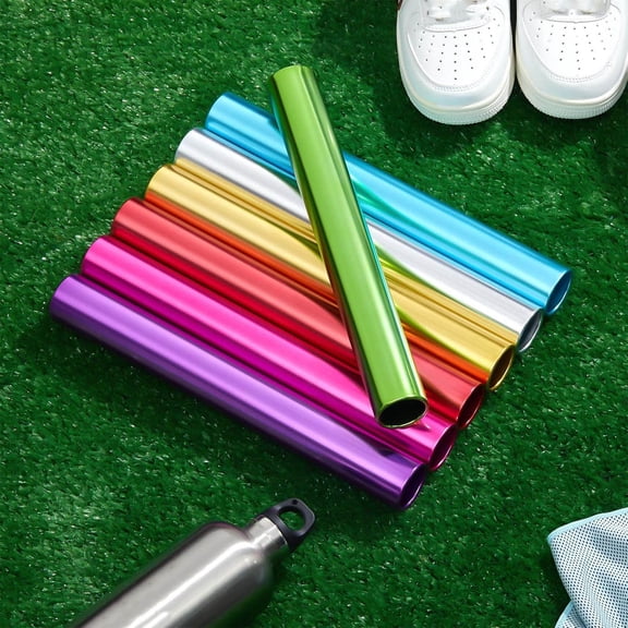 Aluminum Track Field Relay Baton, Corrosion Resistant for Outdoor Running Race, Assorted Colors