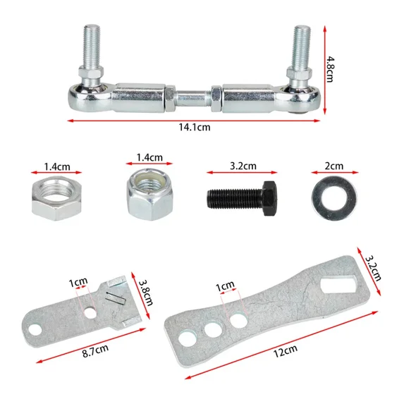 Kit Tringlerie Boîte De Transfert Inox – Jeep Cherokee XJ / Comanche MJ 1986-2001 (AW4, AX15, NP231, NP242)