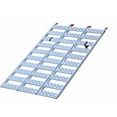 thumbnail image 1 of Aluminum Tri-Fold Ramp with Treads,1500lb Capacity Loading Ramp,Load or Unload Push Mowers,50" W x 76" L, 1 of 7